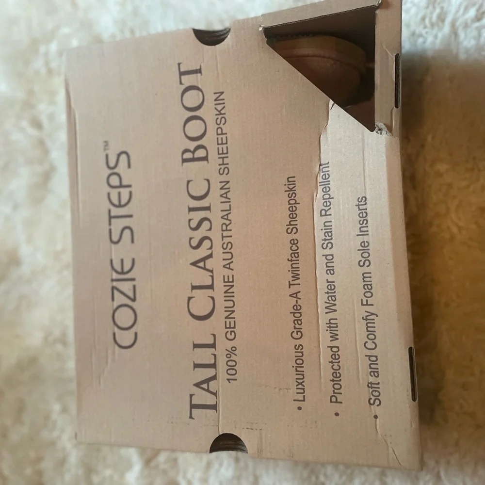 Cozy Tan Winter Boots for Women - Picture 3 of 3